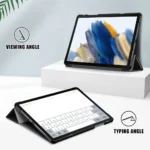 Samsung Galaxy Tab A9 Plus trifold fodral med stativ - Svart - Bild 5