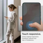 Spigen Samsung Galaxy S22 skärmskydd i härdat glas Glas.Tr "Ez Fit", 2-pack - Bild 3