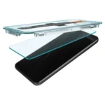 Spigen Samsung Galaxy S22 skärmskydd i härdat glas Glas.Tr "Ez Fit", 2-pack - Bild 7