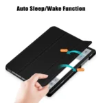 Samsung Galaxy Tab A9 Plus trifold fodral med stativ - Svart - Bild 6