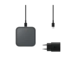 Samsung Wireless laddningsplatta med reseadapter, 15W - Svart