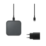 Samsung Wireless laddningsplatta med reseadapter, 15W - Svart
