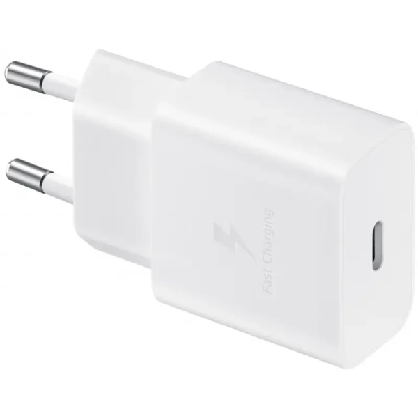 Samsung USB-C Snabbladdare, 15W - Vit