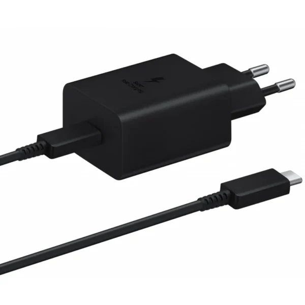 Samsung 45W PD USB-C Snabbladdare med USB-C-kabel - Svart