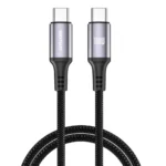 NEXTBATT USB-C till USB-C kabel 100W, 5A, 2m - Svart