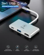 USB-C Hubb till HDMI 4K, USB-A 3.0 och USB-C 100W - Bild 7