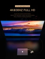 USB-C Hubb till HDMI 4K, USB-A 3.0 och USB-C 100W - Bild 2