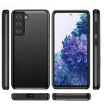 Skal med Korthållare för Samsung Galaxy S21 - Svart - Bild 2