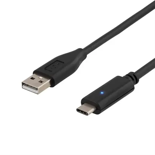 USB 2.0-Kabel USB-C Hane - A-hane 2 m Svart