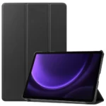 Samsung Galaxy Tab S9 FE / S10 FE Skal med Tri-fold stativ - Svart - Bild 2