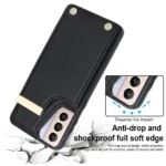 Samsung Galaxy S21 5G Skal med korthållare - Svart - Bild 4